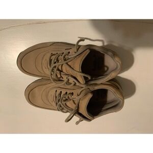 Cabelas Womens Tan Leather Waterproof Hiking Boots Size 11 B